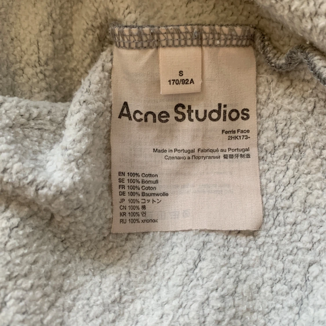 Grå hoodie från Acne Studios - 4