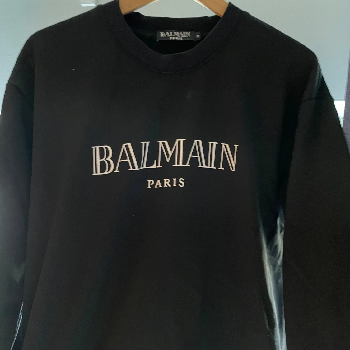 Svart sweatshirt från Balmain
