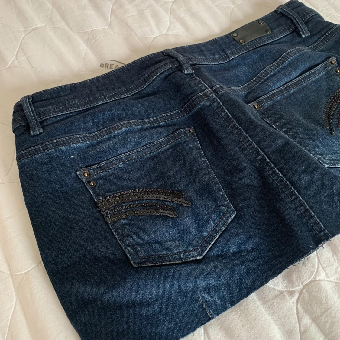 Vintage jeanskjol  - 2