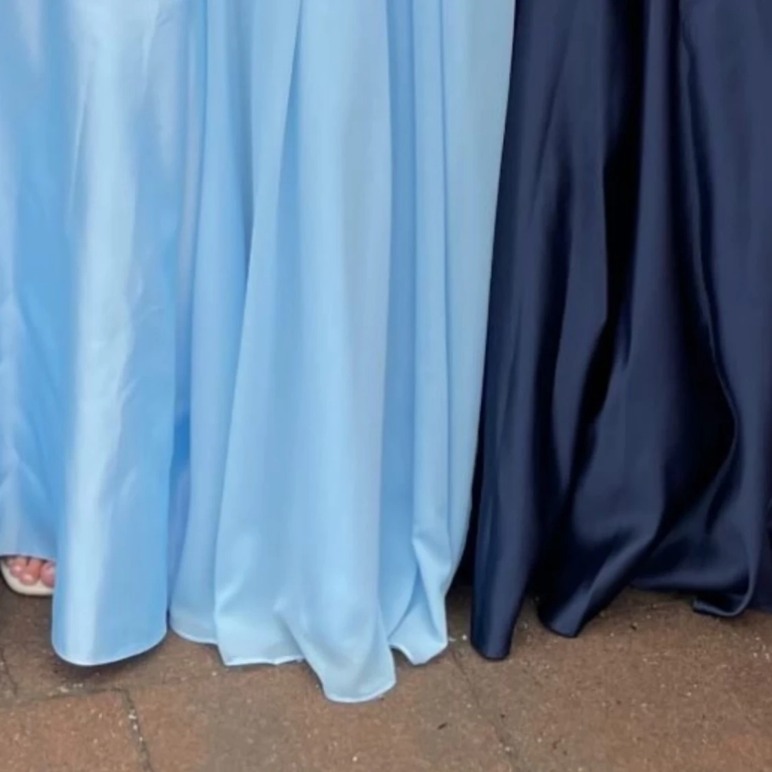 Blå balklänning - 4