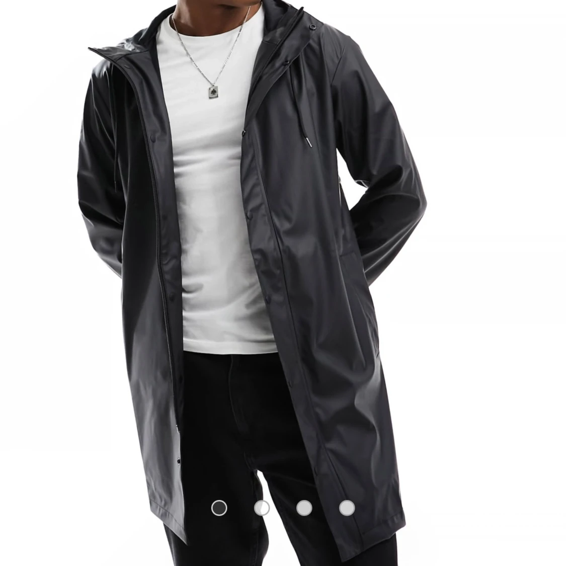 Svart regnjacka från Selected Homme - 2