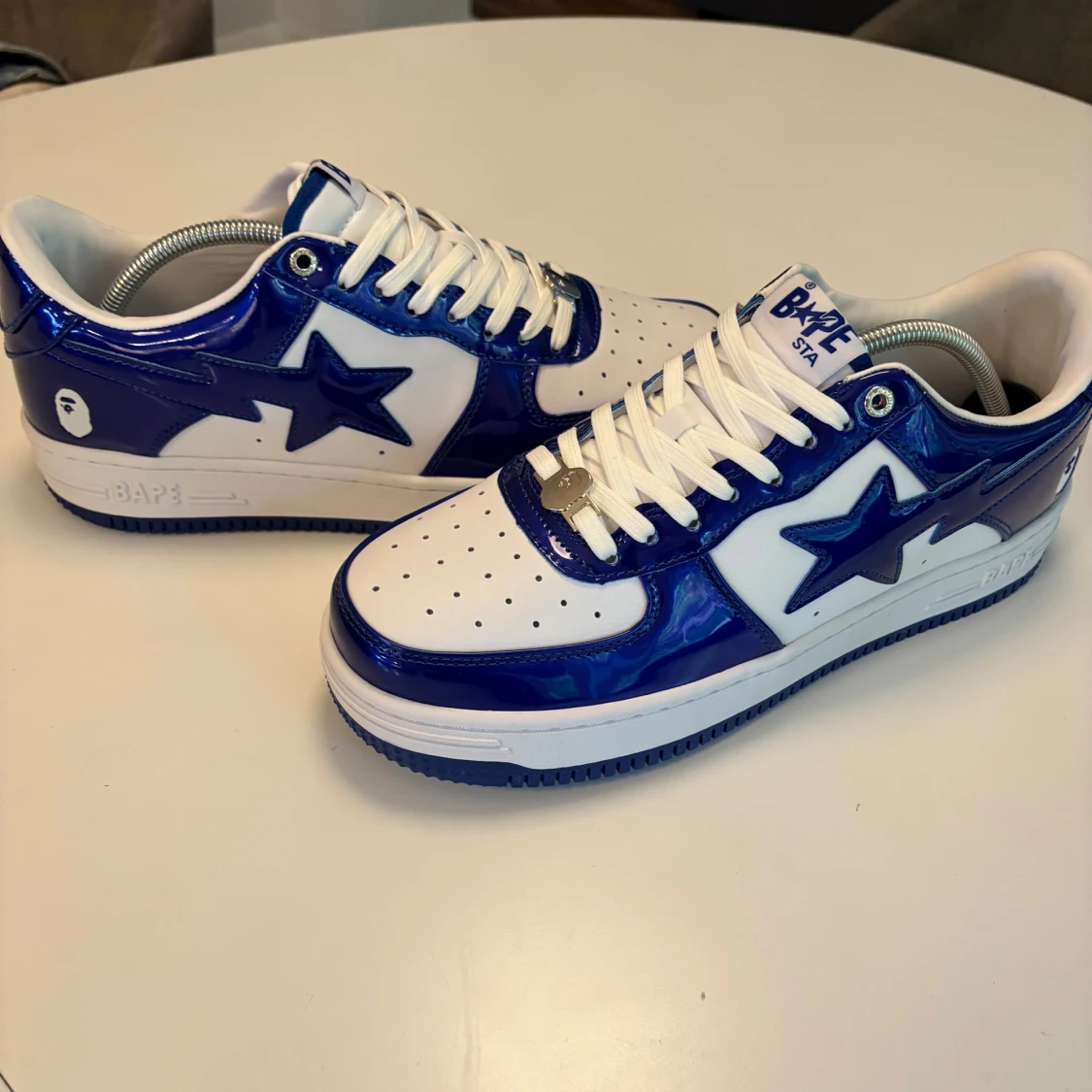 BAPESTA metallic blue - 1