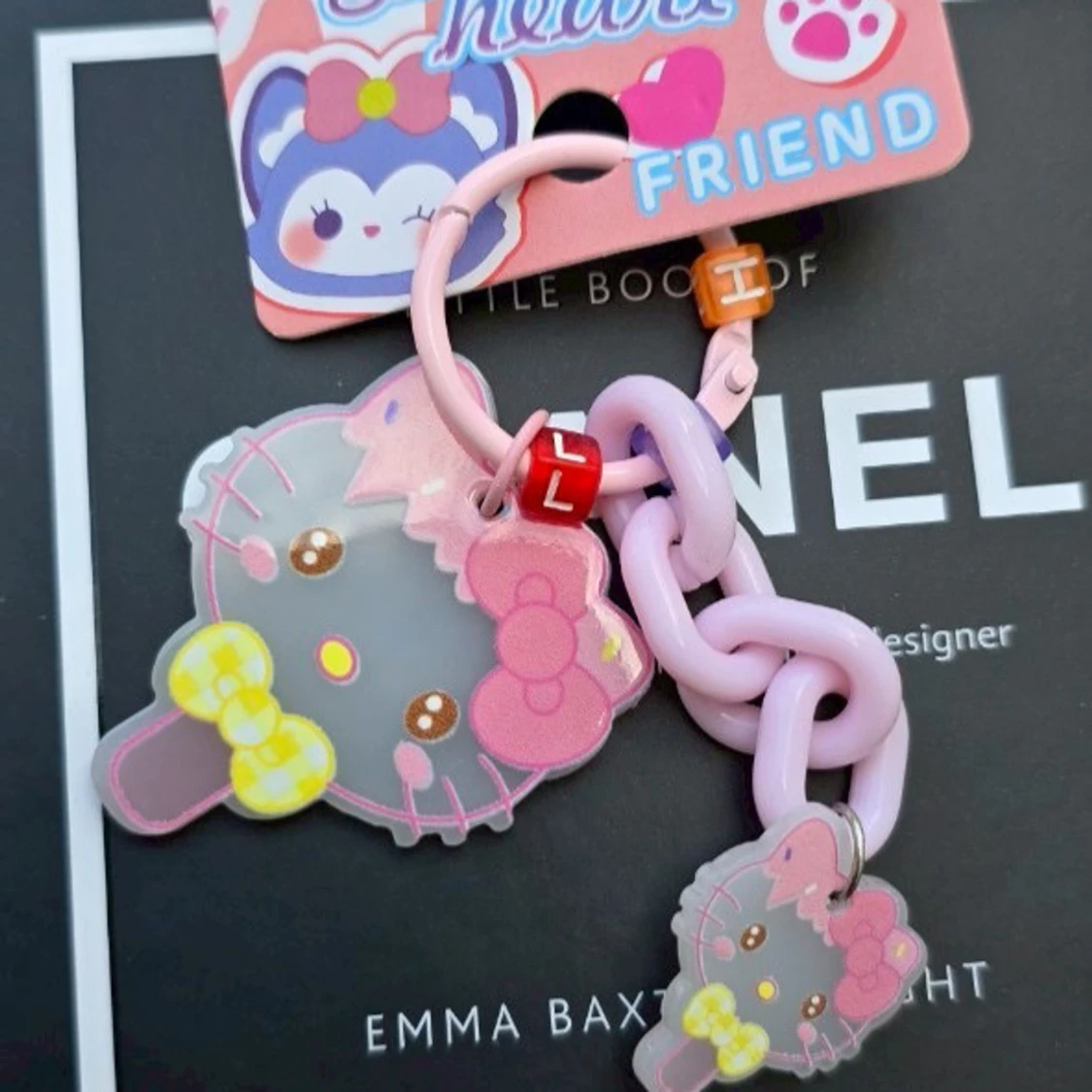 Söta färgglada nyckelringar - 2