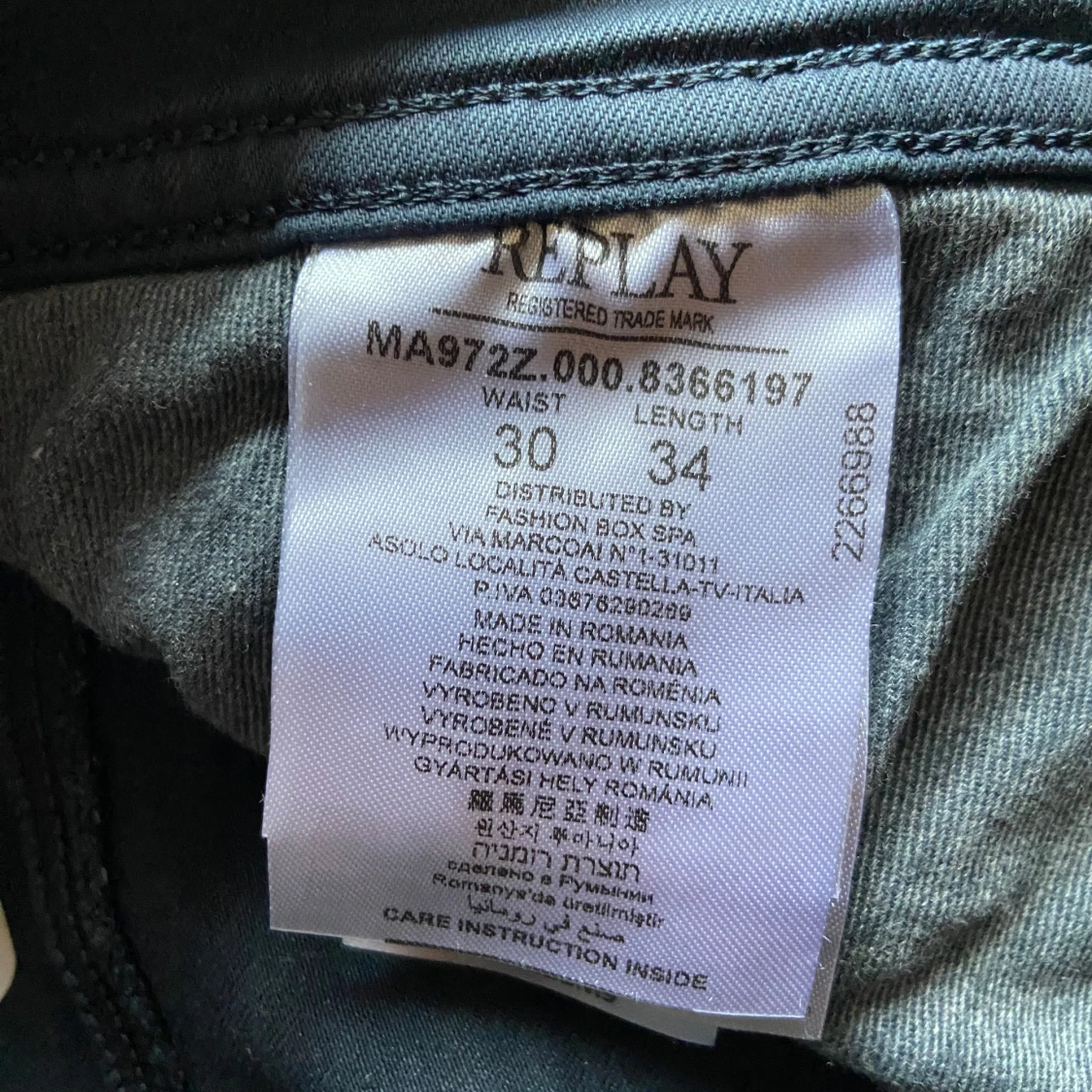 Replay Hyperflex X-Lite jeans blå - 3