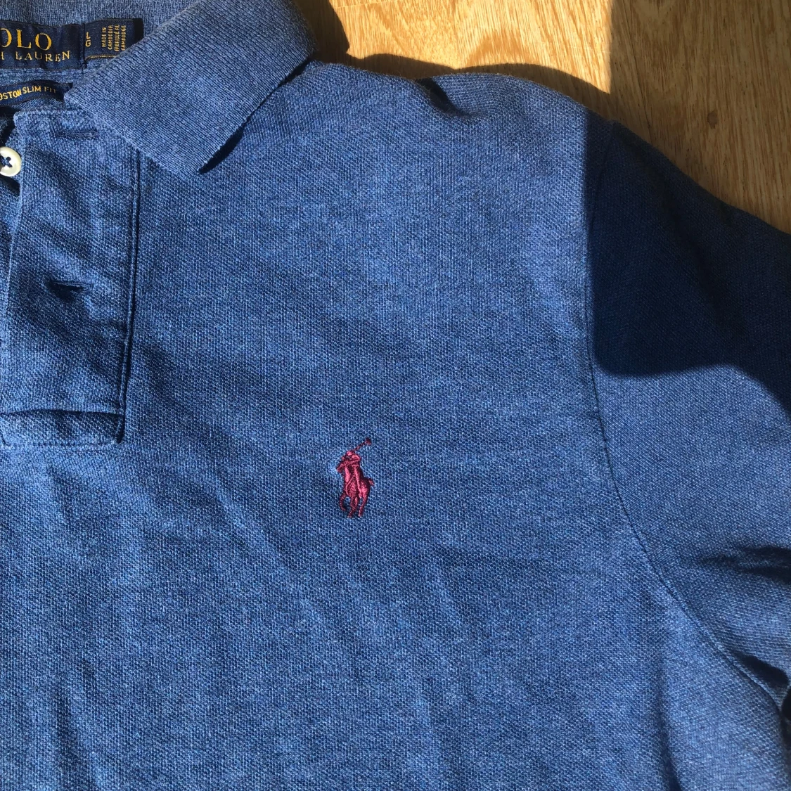 Blå pikétröja från Polo Ralph Lauren - 2