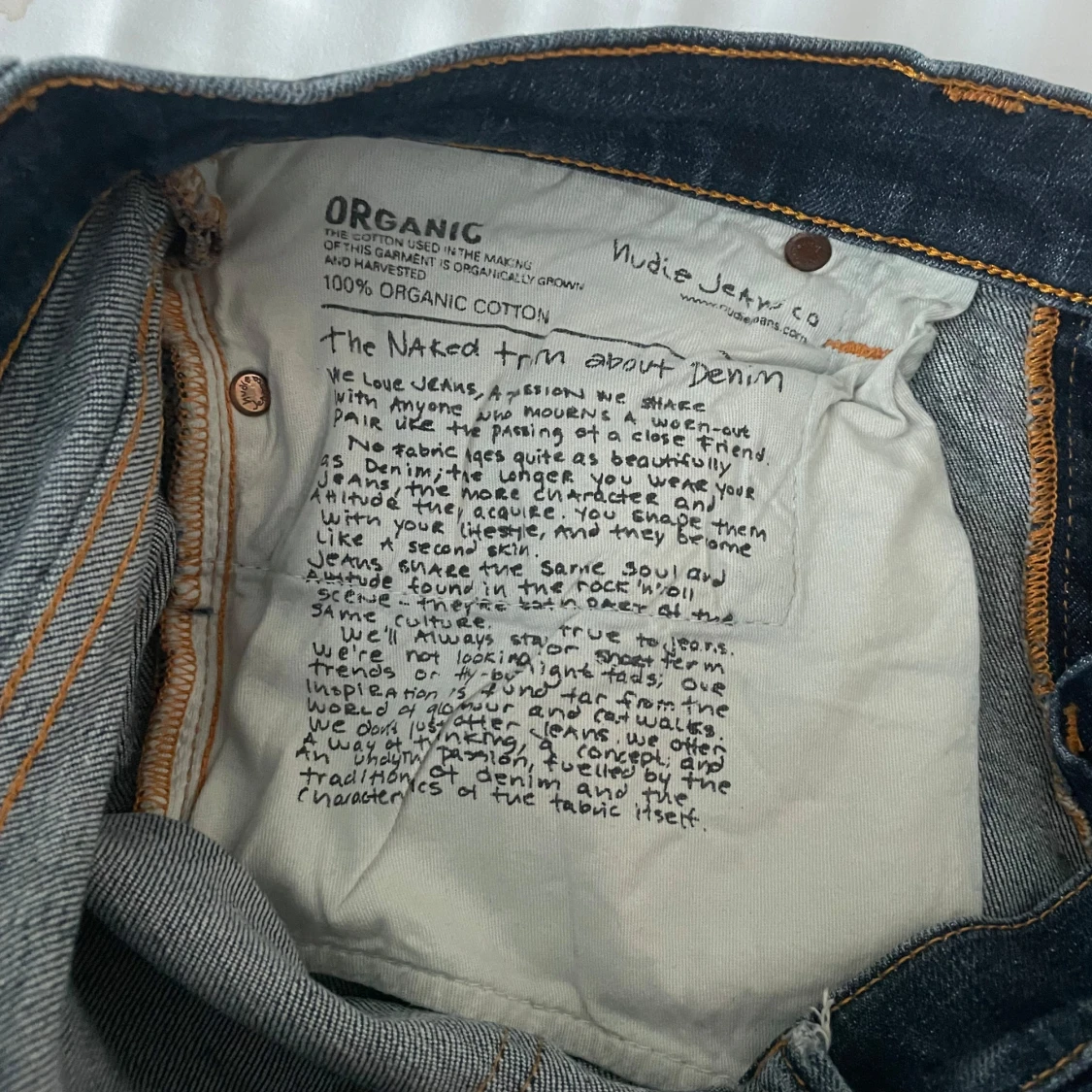 Mörkblå jeans från Nudie Jeans - 2