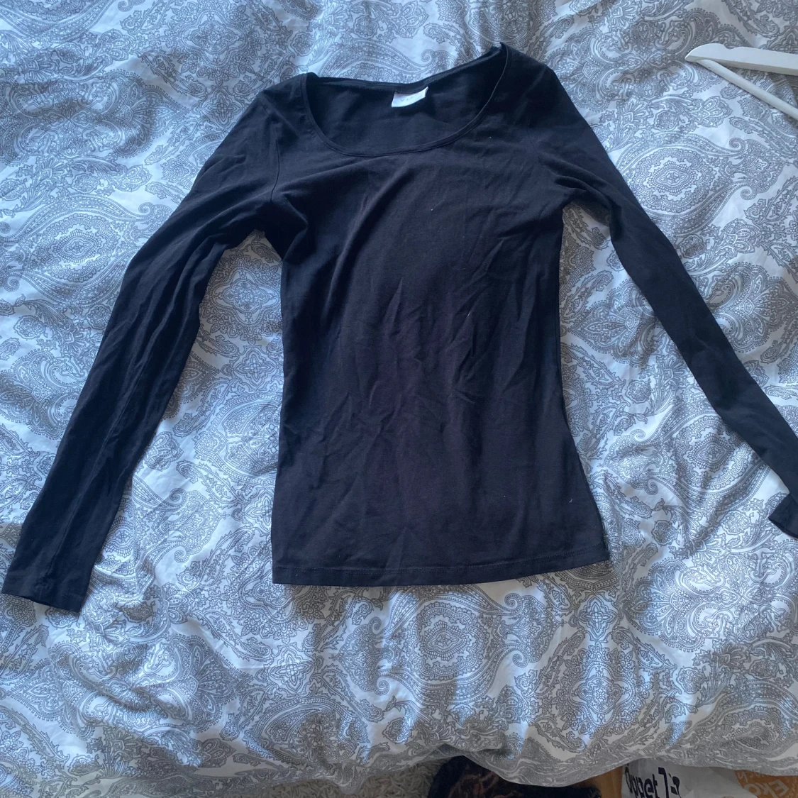 Svart långärmad topp från Vila