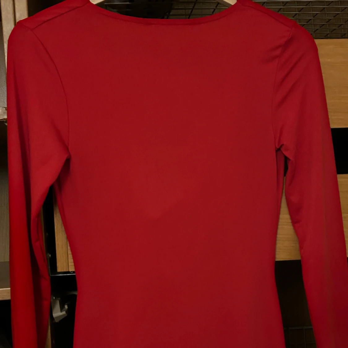 Röd långklänning från NAKD - 2