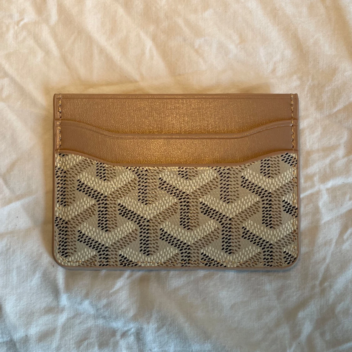 Plånbok beige läder - 2