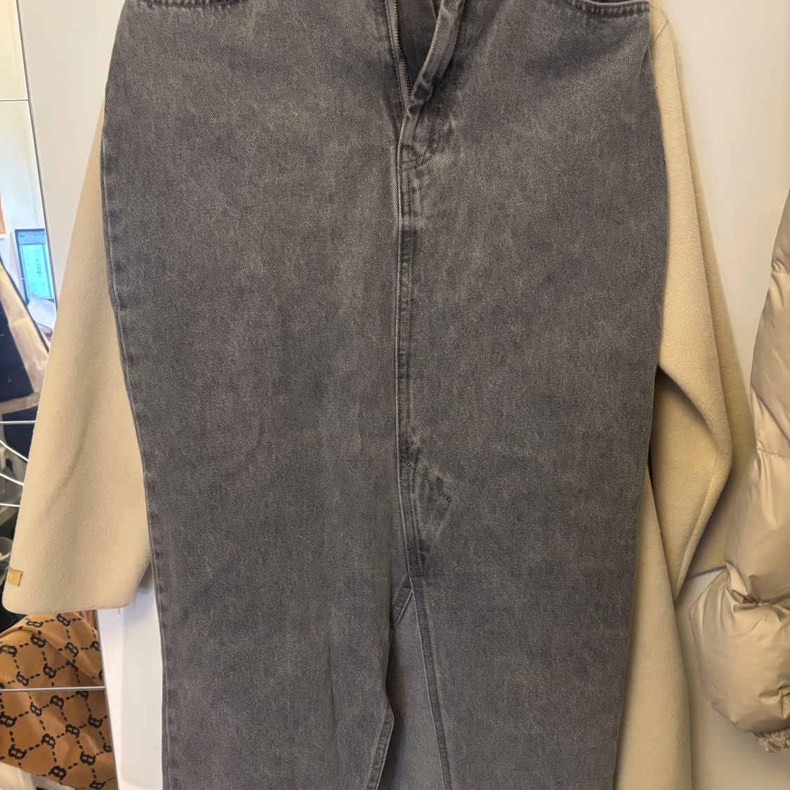 MIDILÄNG DENIMKJOL - 2