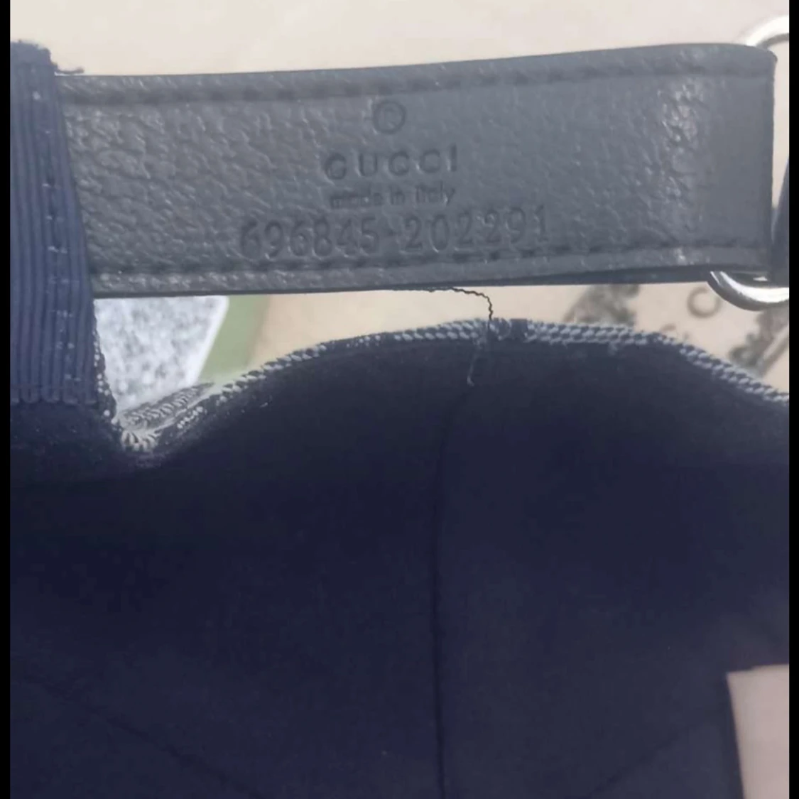 Gucci keps med monogrammönster - 3