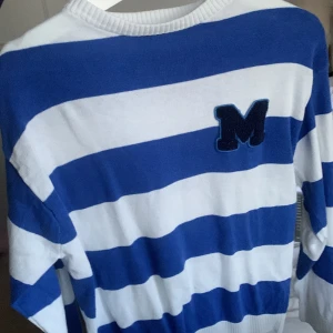 Randig blåvit tröja från Zara 💙🤍 - Säljer en blåvit randig tröja från Zara! Storlek XS 💫 Använts fåtal gånger 🌟Mycket fint skick