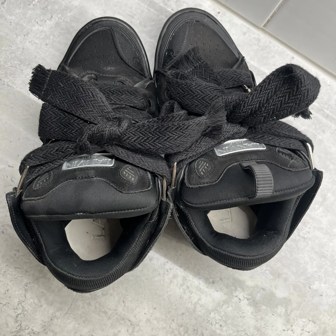 Lanvin Curb Sneakers - 4