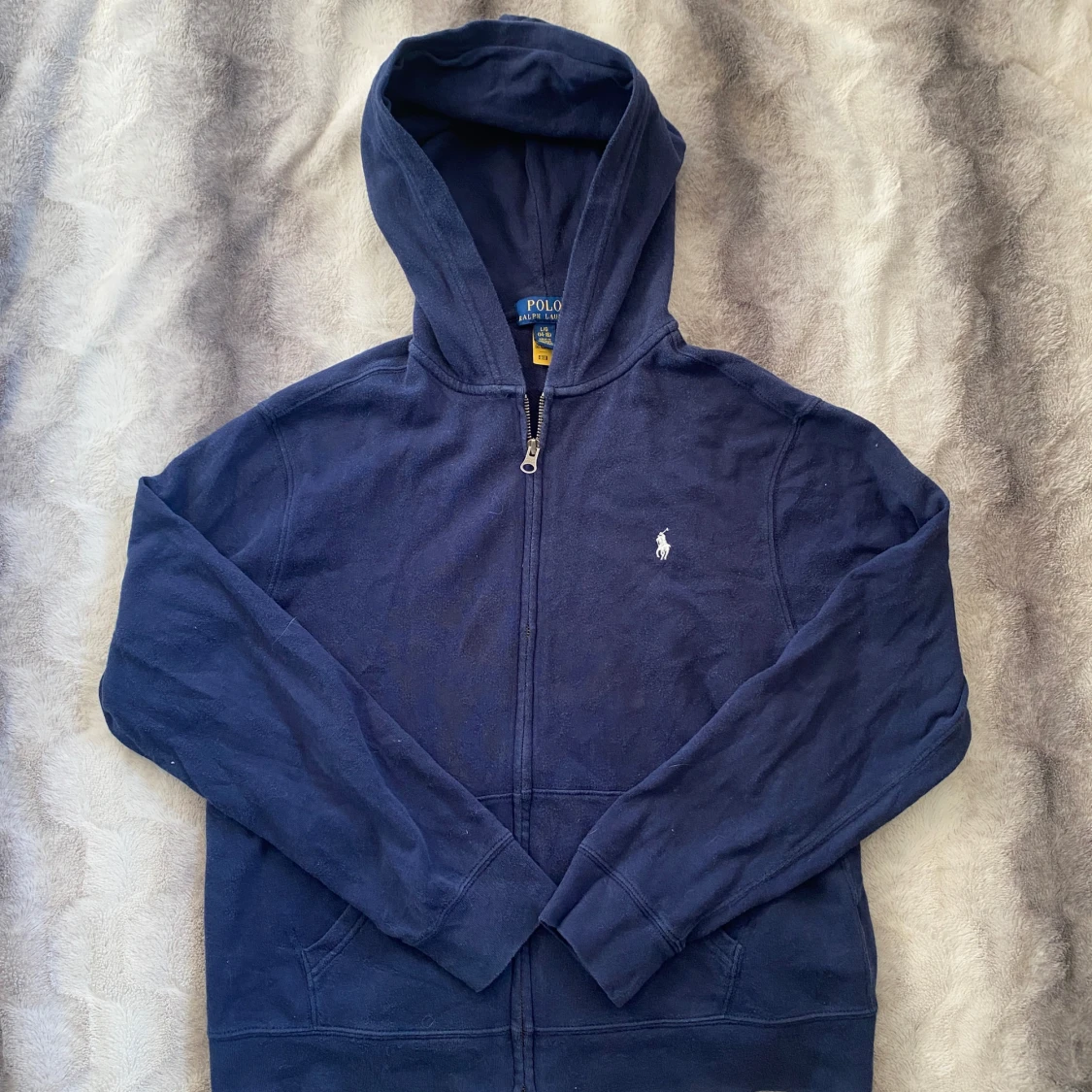 Mörkblå Ralph Lauren Hoodie