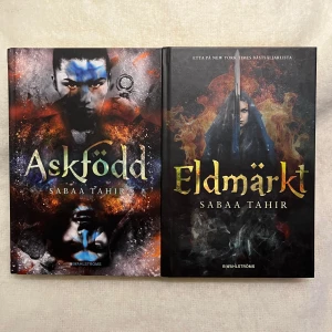 Askfödd - 1:a och 2:a boken (Askfödd och Eldmärkt) av Sabaa Tahir.