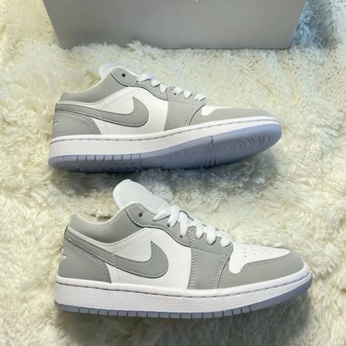 Jordan 1 low ”wolf grey”