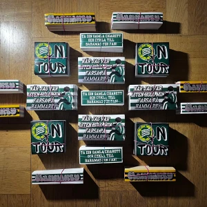 Hammarby klibbor 50st - Bajen stickers 50st. 1kr st. Insta: klibb.kungen
