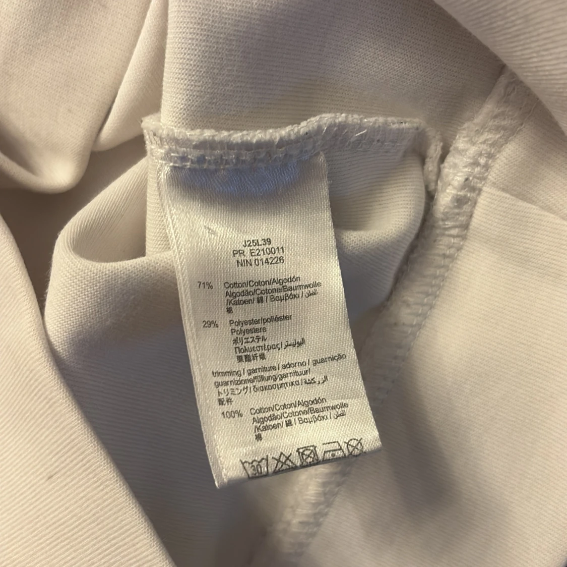 Vit sweatshirt från Hugo Boss XS - 3