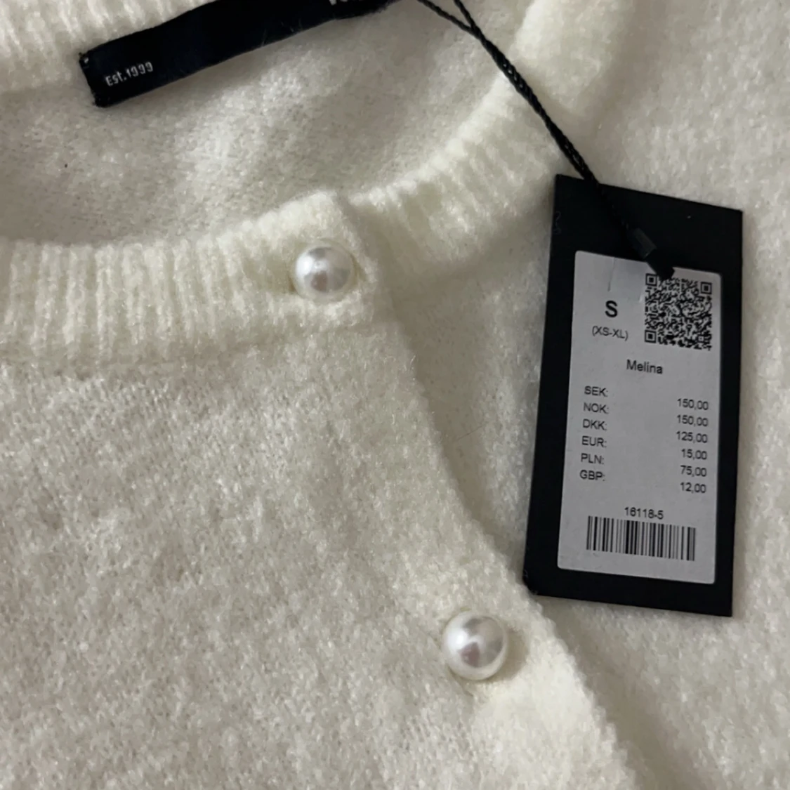 Vit kofta från Lager 157 - 1