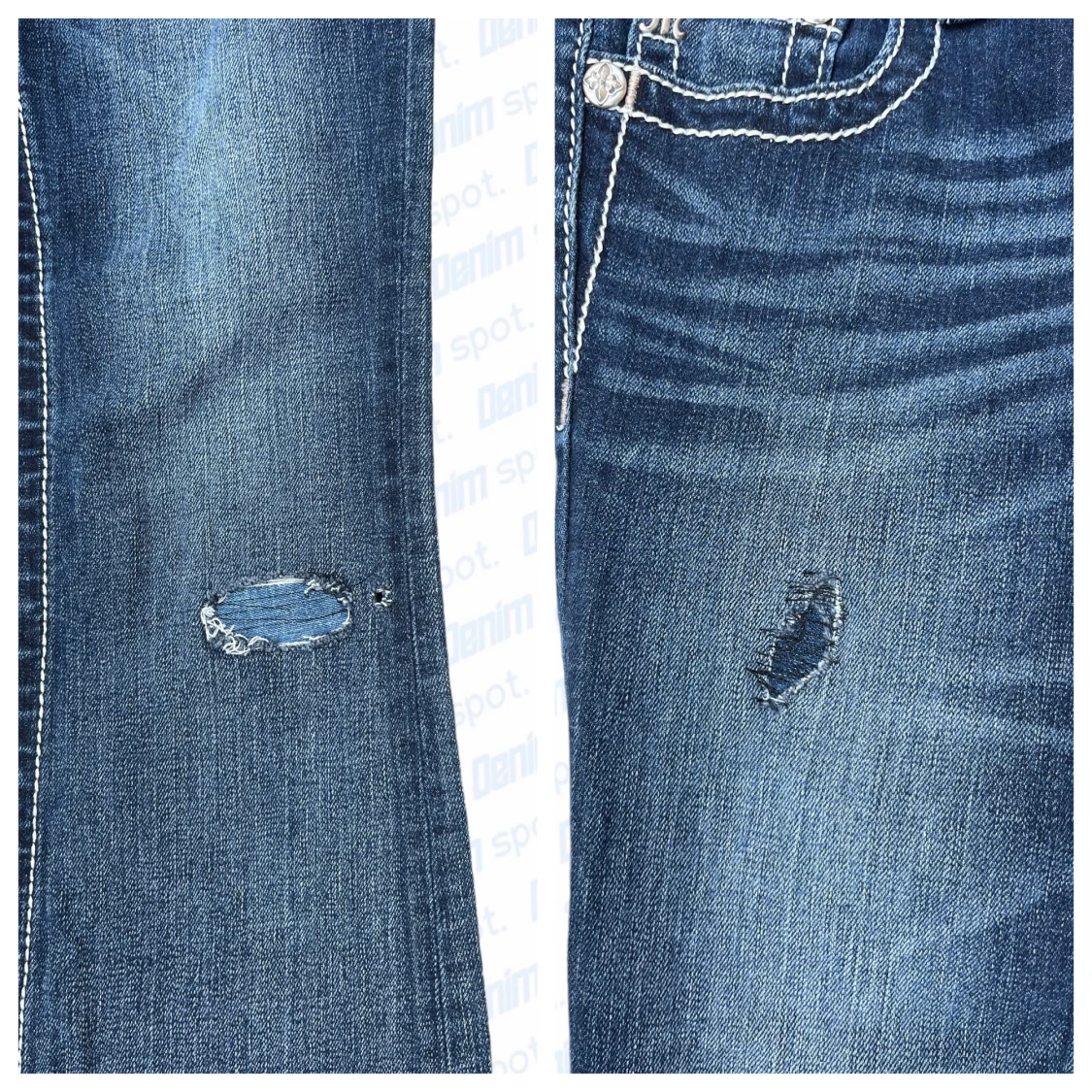 Missme mid-rise Bootcut jeans - 4