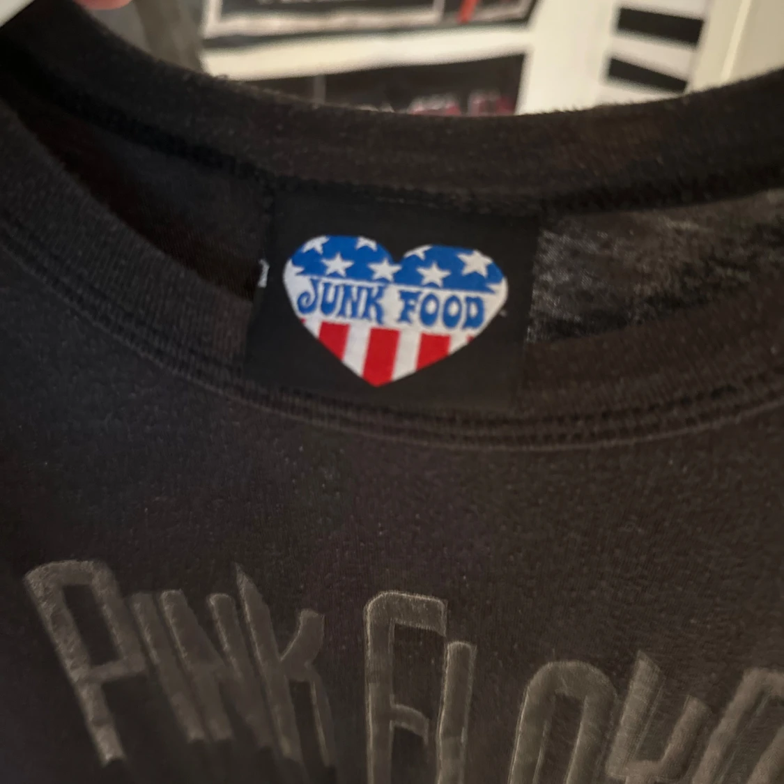 Svart Pink Floyd t-shirt från Junk Food - 2