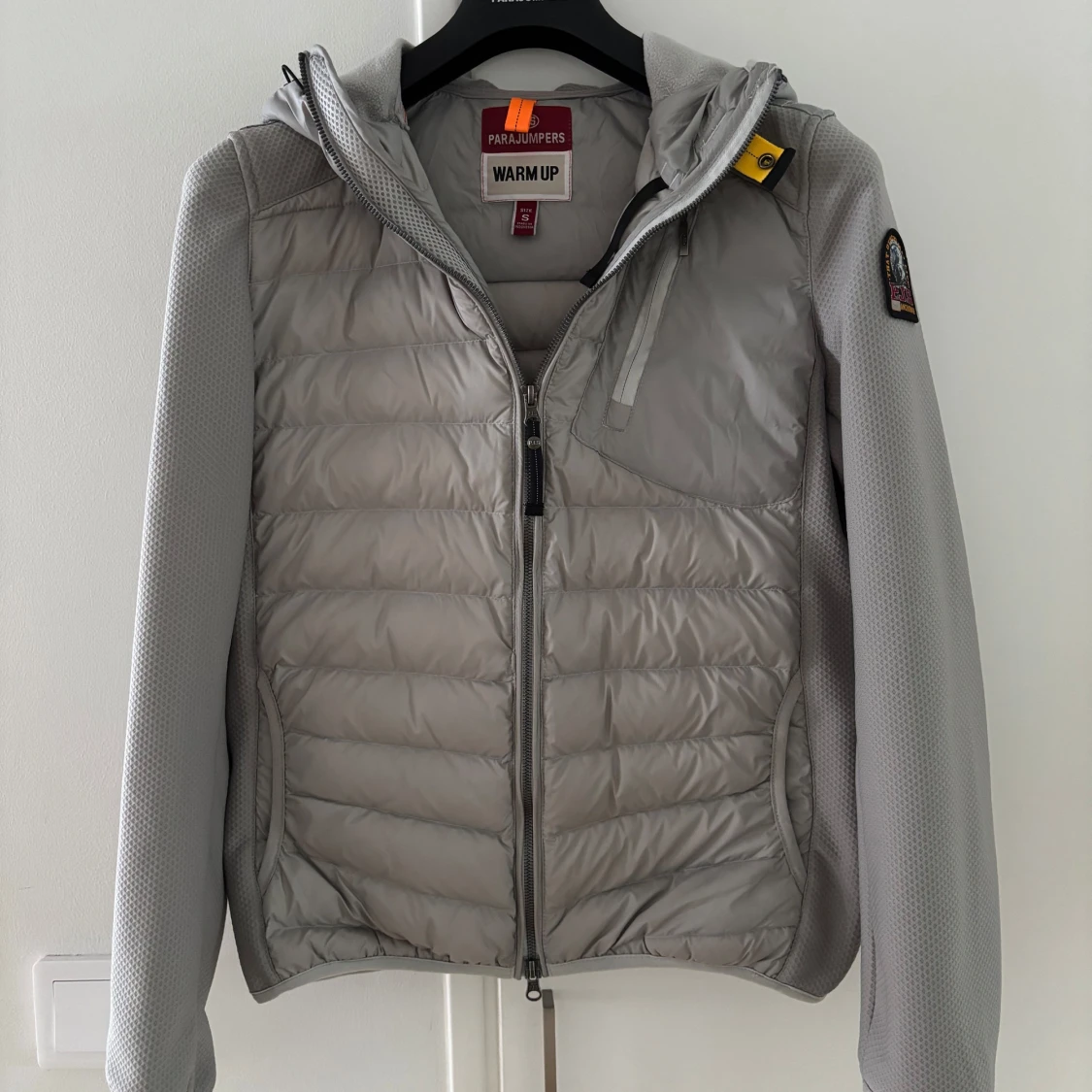 Ljusgrå Parajumpers Hybrid Cardigan Nolan