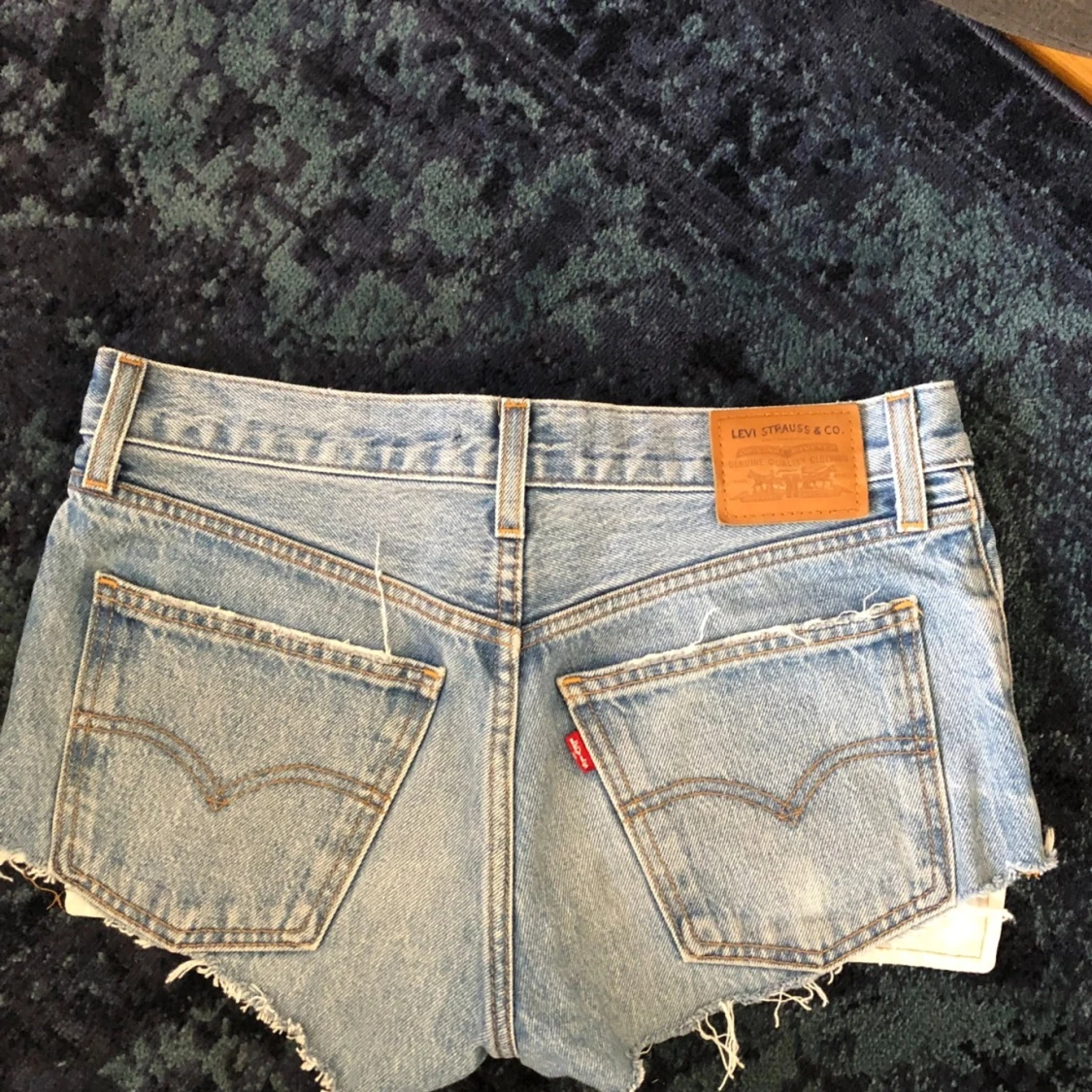 Blå jeansshorts från Levi's - 1