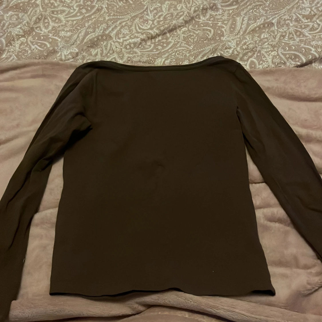 Brun  långärmad topp från 157 - 1