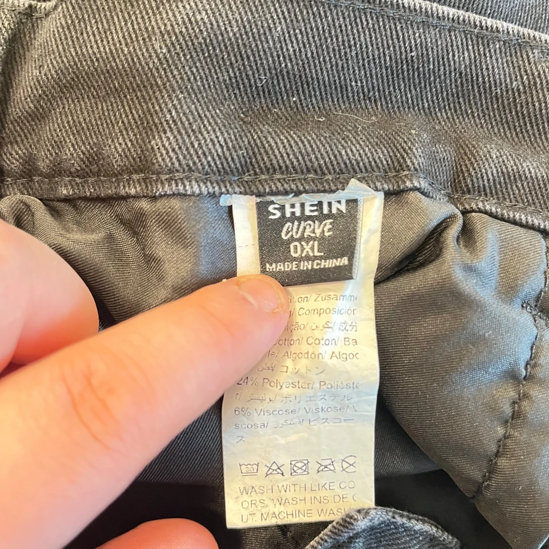 Svart kjol från Shein - 3