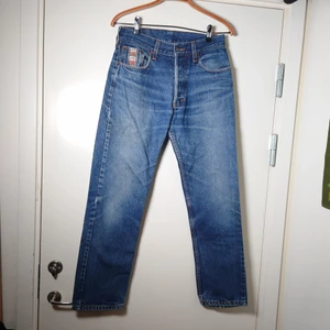 Vintagejeans - Blå vintagejeans🌱