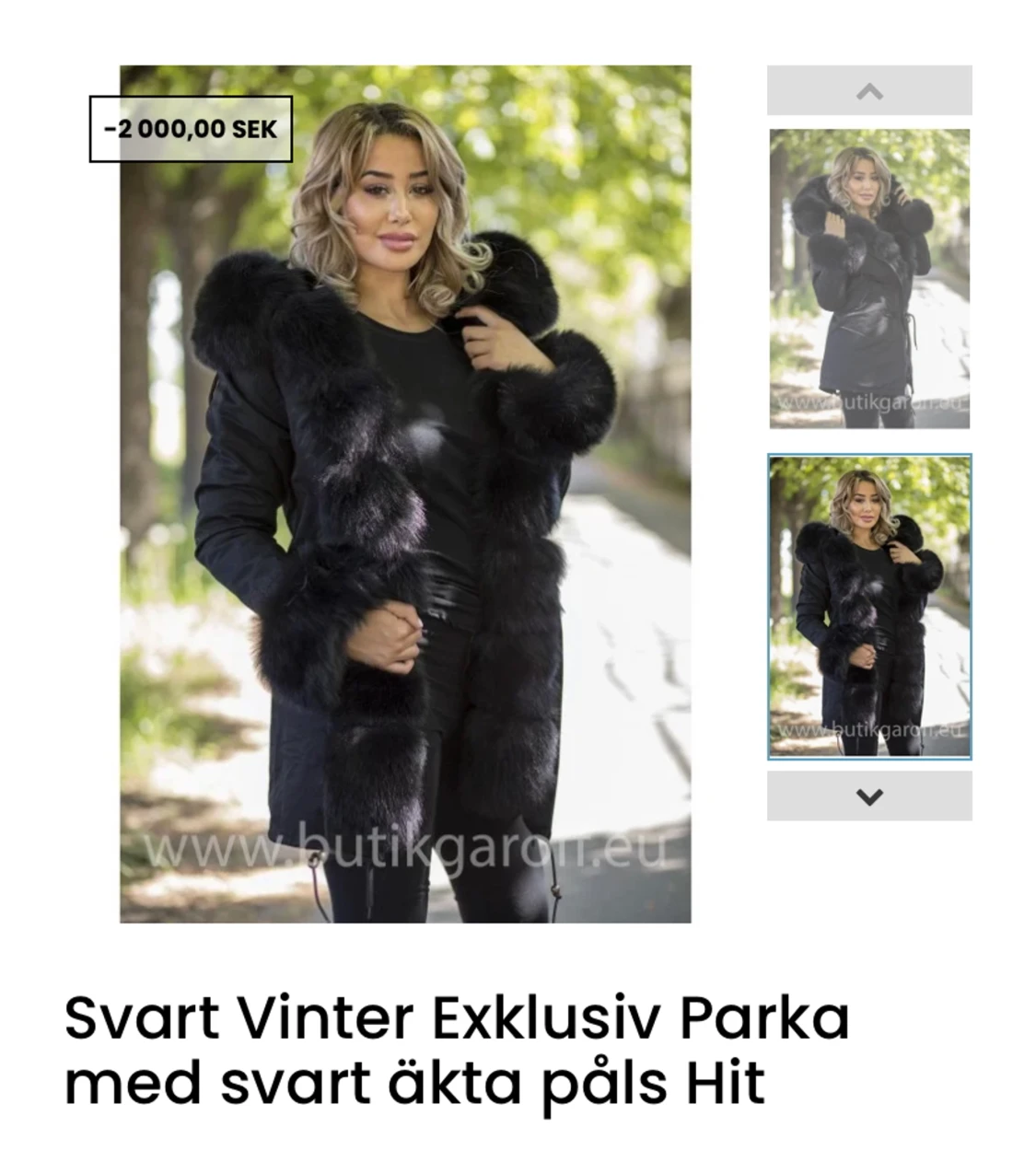 Pälsjacka 