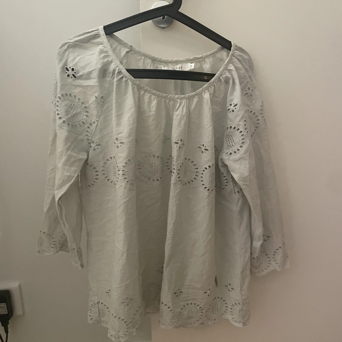 Trekvartsärmad topp