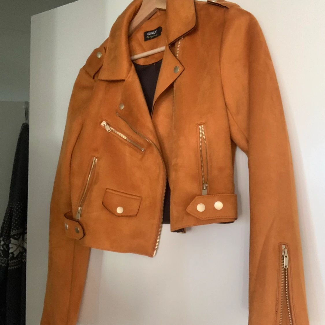 Bikerjacka storlek S från Only - 91