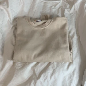 Sweatshirt  - Säljer denna beigea sweatshirten. Använd ett par gånger men inget som syns. 💗