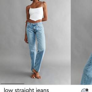 Svinsnygga los Waits jeans från Gina tricot! Säljer då de är förstora för mig! Skriv för fler bilder!