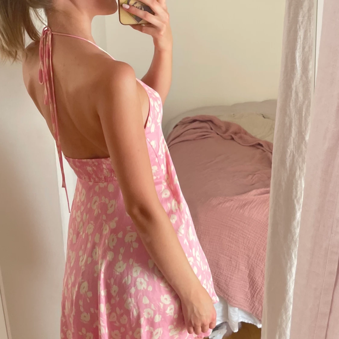 Rosa zara klänning - 90