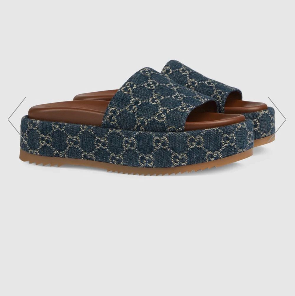 Gucci platå sandaler | Plick Second Hand