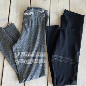 Träningstights  - Ett par från stronger och de andra från aimn, fint skick, storlek S. 200kr/st eller högsta bud 