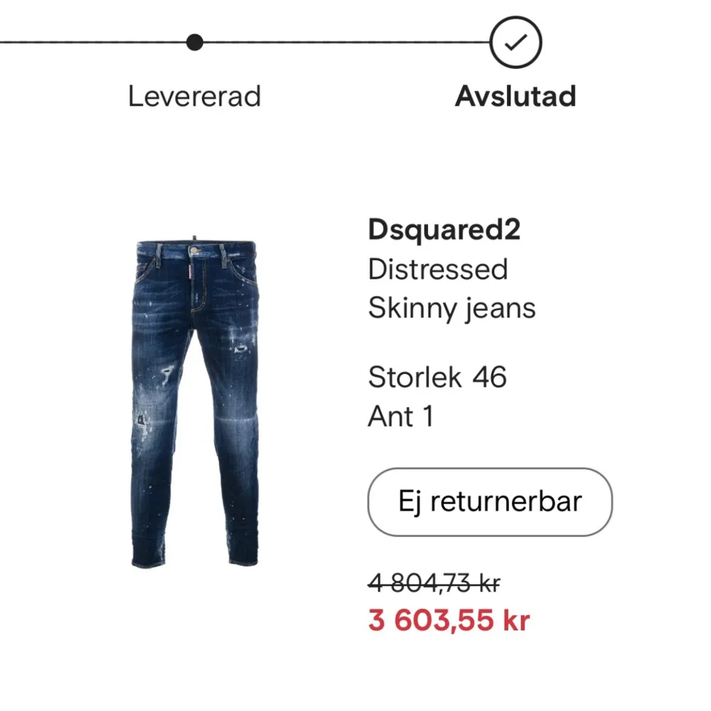 Dsquared2 Jeans. Använda ett fåtal gånger. I väldigt bra skick. . Jeans & Byxor.