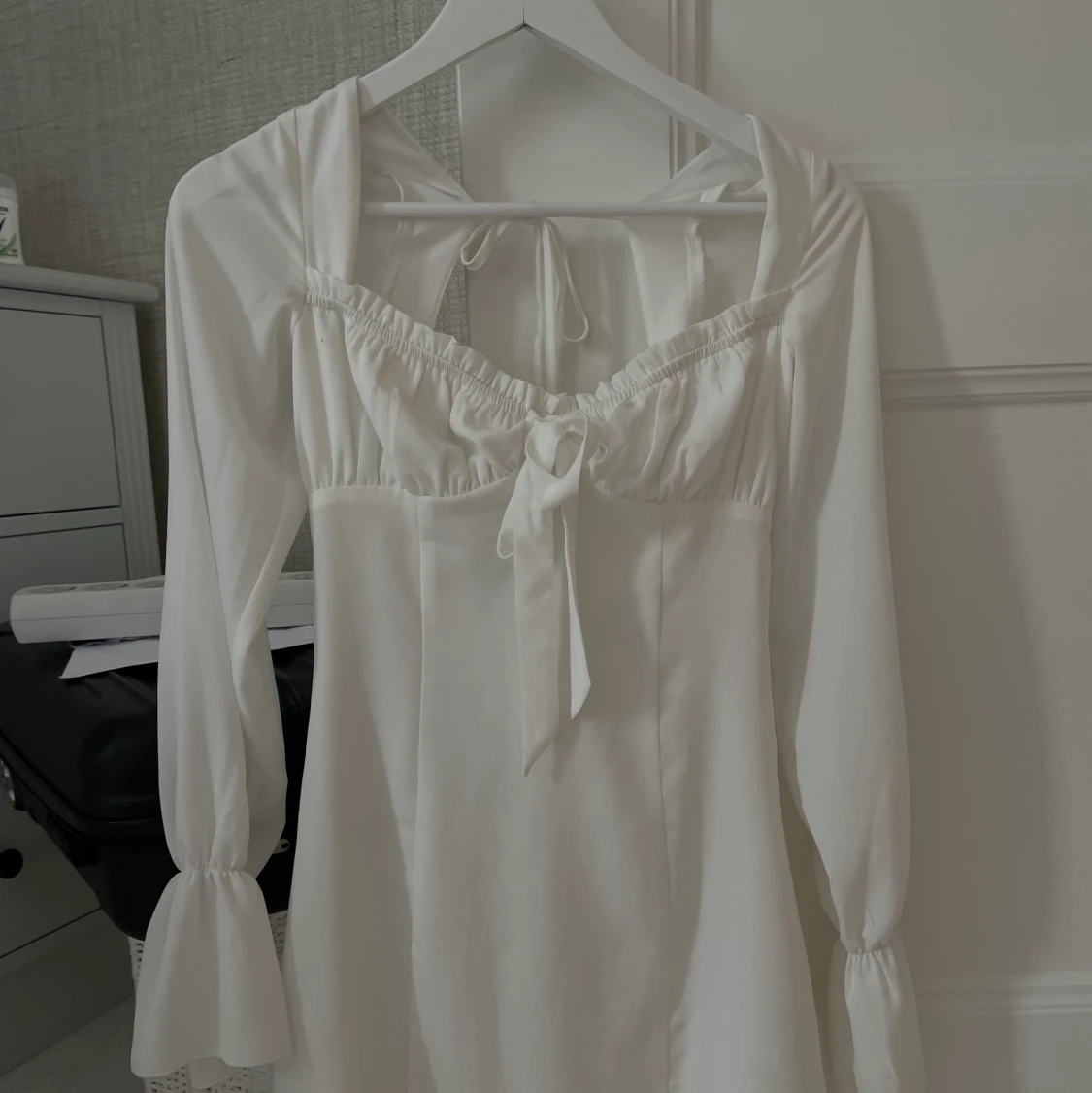 Vit klänning Tiger Mist