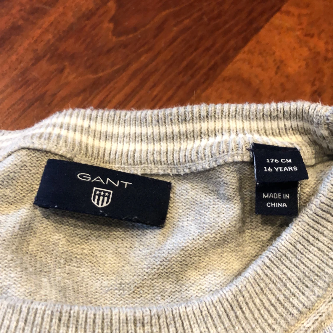 Gant stickad bomullströja - 90