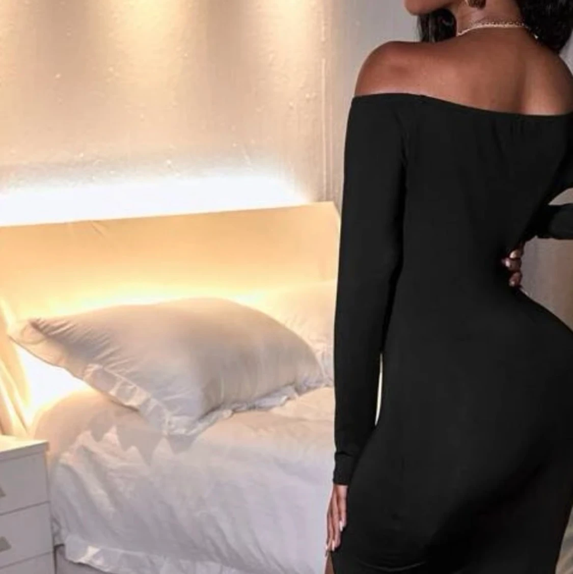 Svart klänning i storlek M - 91