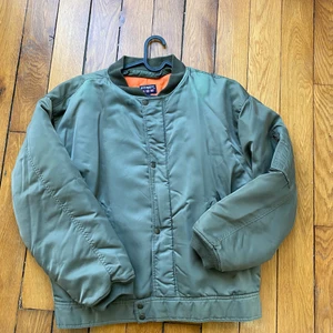 Vintage Bomber - Vintage army bomber, hål inuti fickorna 