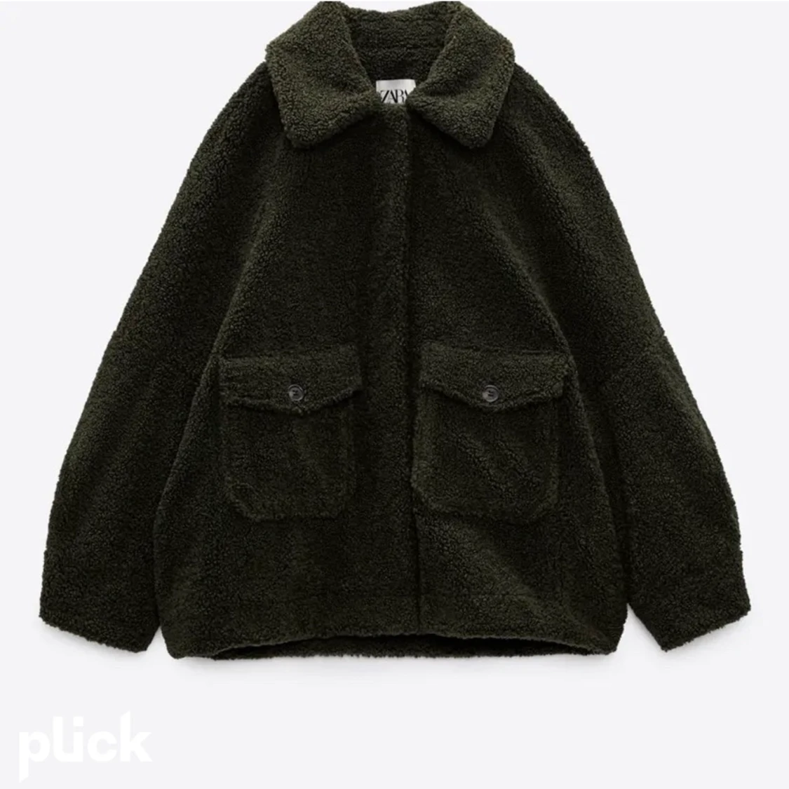 Grön Teddy jacka