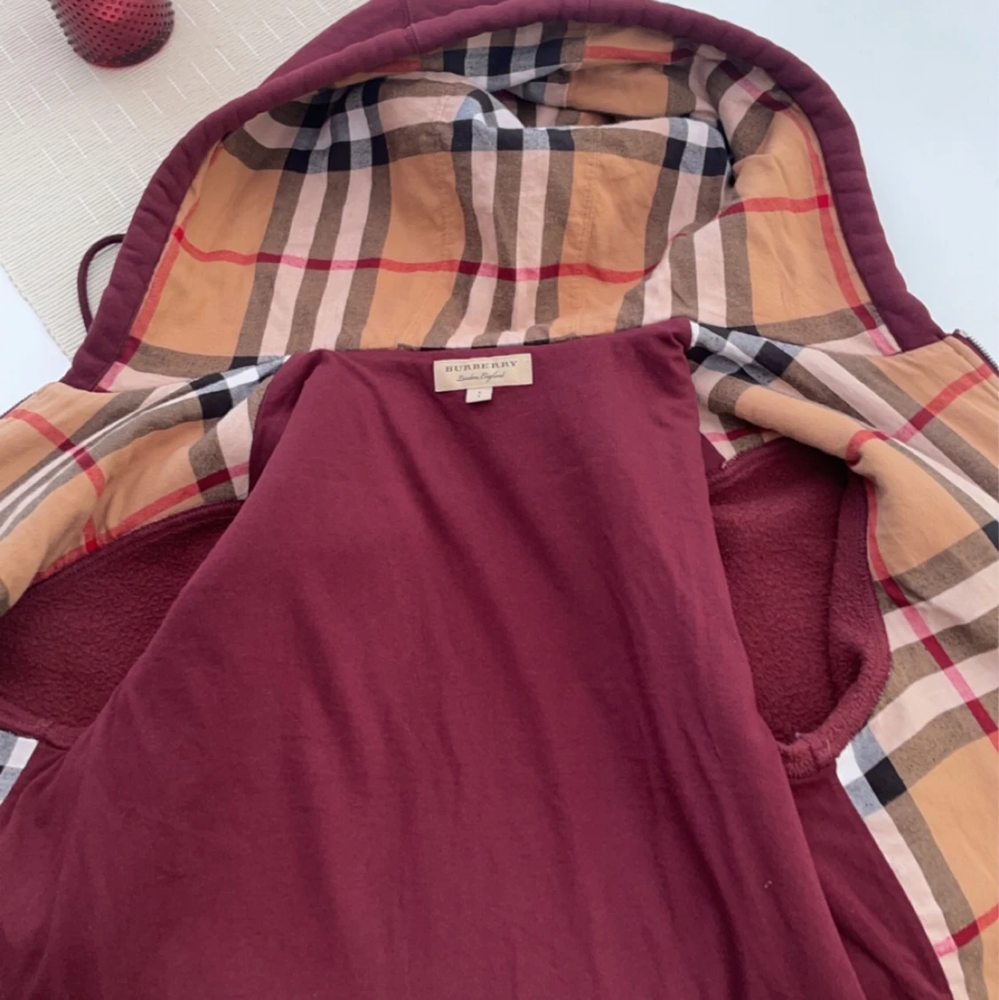 Burberry zip hoodie - 90