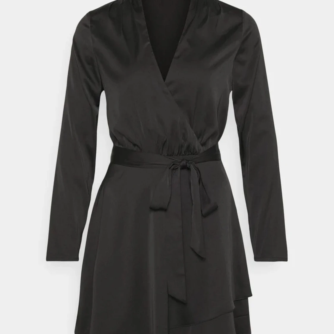Belted wrap dress