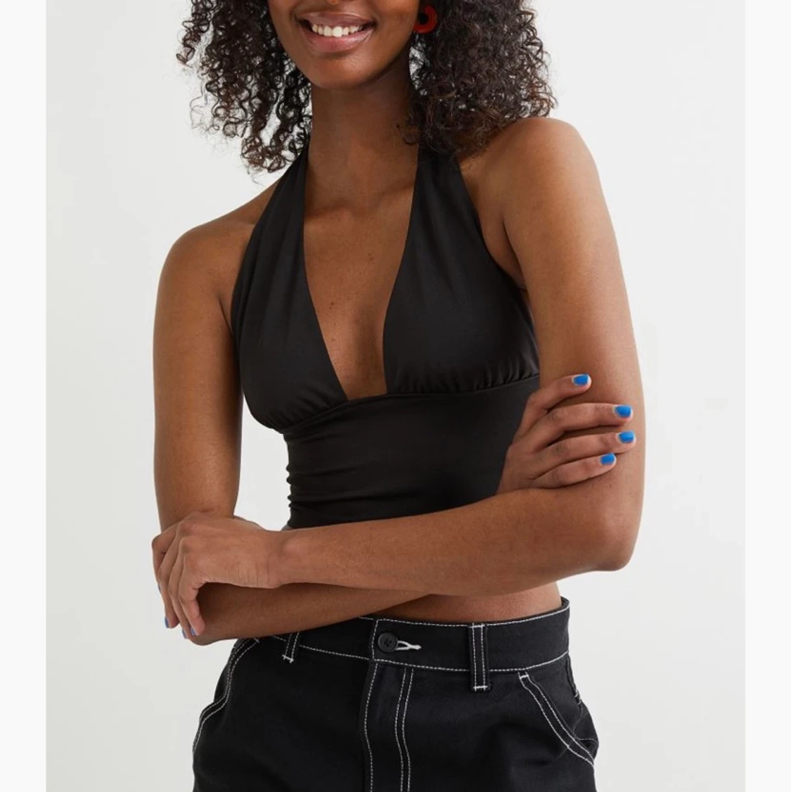 Halterneck topp - 91