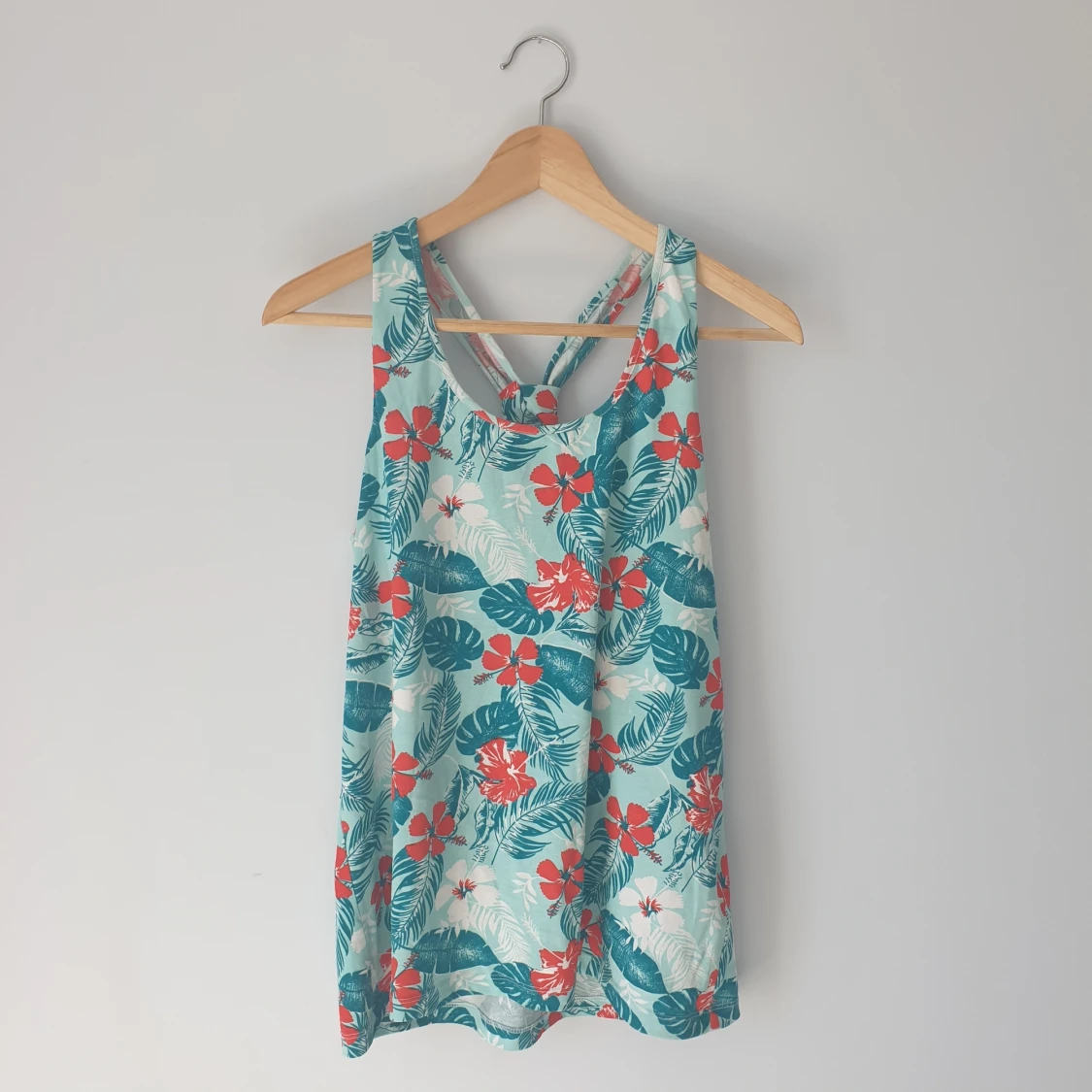 Blommig tanktop