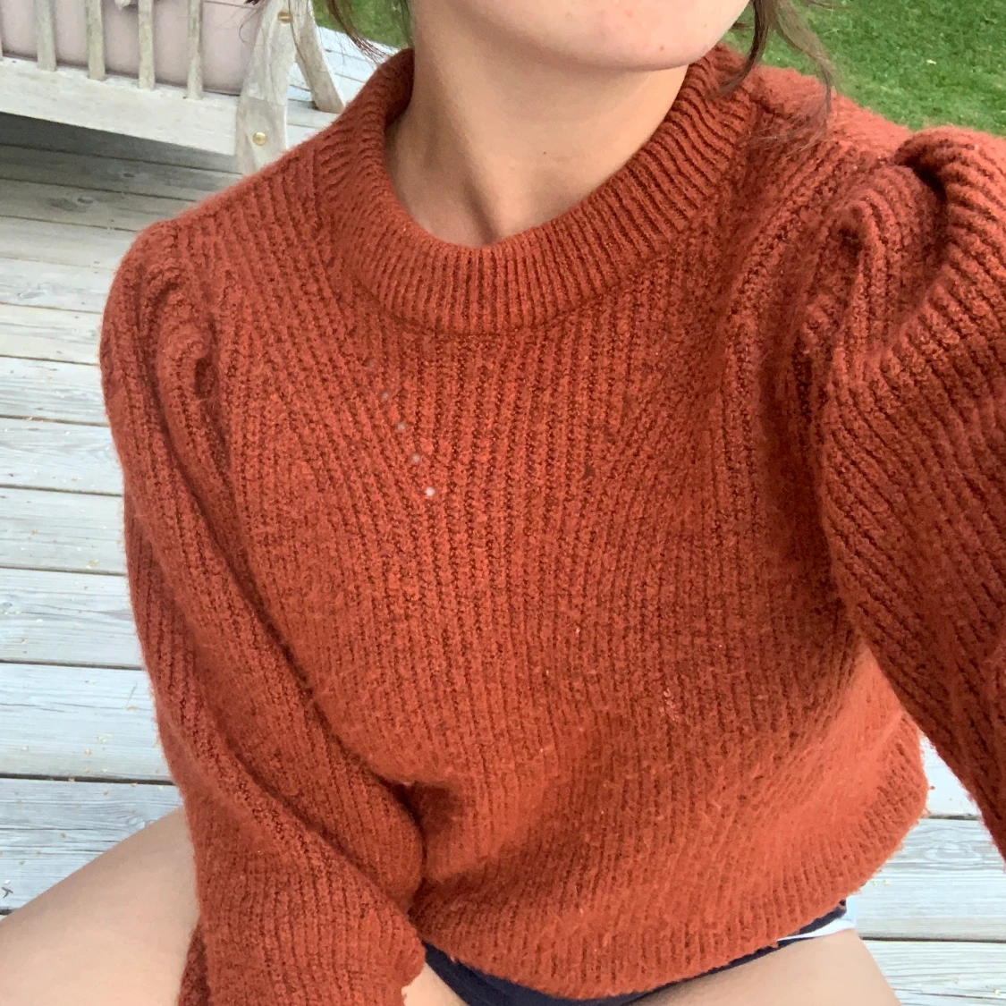 Stickad tröja från Gina - 90