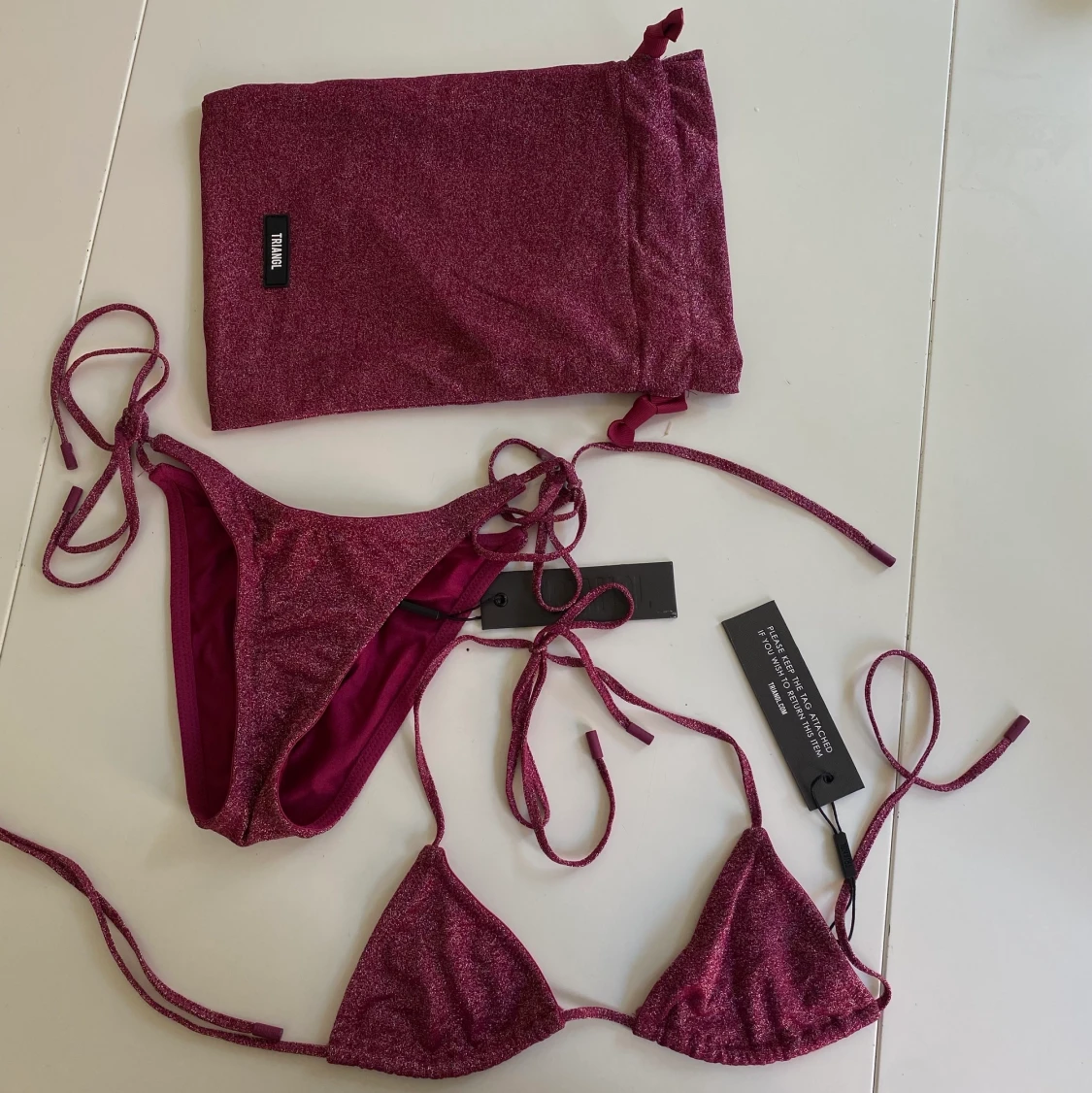 Glittrig bikini - 91